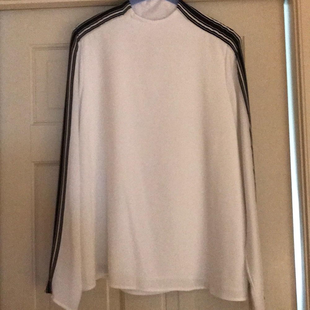 BCBG mock blouse